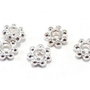 Distantier metalic, argintiu, 4.5x1 mm