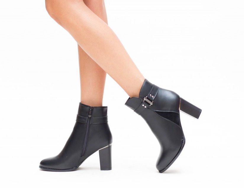 Botine Simons Negre