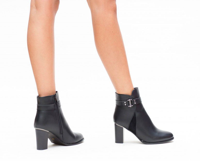 Botine Simons Negre