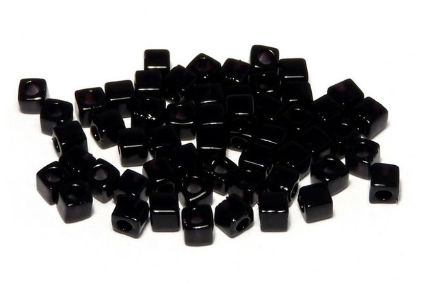 Margele Miyuki Square 1.8 mm Jet-0401