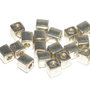 Margele Miyuki Square 3 mm Galvanized Silver-1051