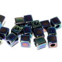 Margele Miyuki Square 4 mm, Medium Blue Iris-0401R