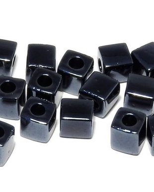 Margele Miyuki Square 4 mm, Gunmetal-0451