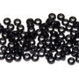 Margele Miyuki Spacer, 2.2x1 mm, Jet-0401