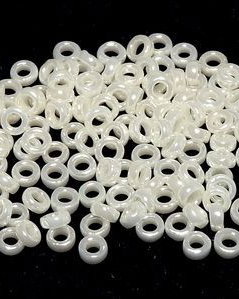 Margele Miyuki Spacer, 2.2x1 mm, Antique Ivory Pearl Ceylon-0592