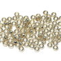 Margele Miyuki Spacer, 2.2x1 mm,  Duracoat Galvanized Silver-4201