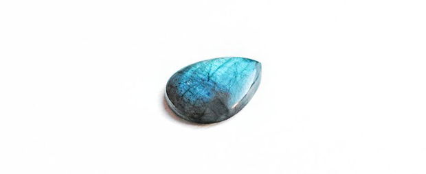 Cabochon Labradorit - Lacrima - A60