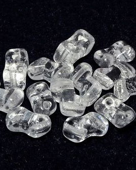 Margele Zorro, 6x5 mm, Crystal-00030