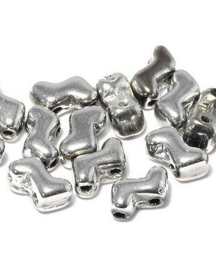 Margele Zorro, 6x5 mm, Crystal Labrador Full-27000