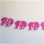 Ghirlanda botez elefanti, ghirlanda elefanti, banner elefanti, ghirlanda camera copilului, elefanti colorati