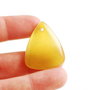 Pandant agat  galben citron