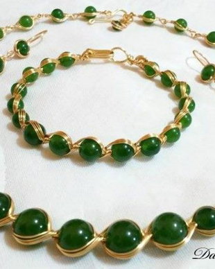 Set jad verde