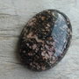 Cabochon rodonit, 40x30 mm