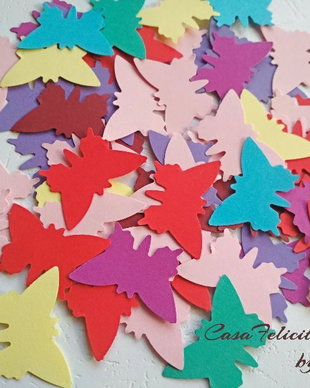 Fluturi confetti
