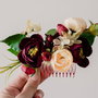 Accesoriu de par cu flori artificiale