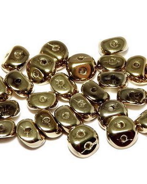 Es-o Bead, 5 mm, Jet Amber Full-26440
