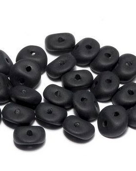 Es-o Bead, 5 mm, Jet Matted-84110