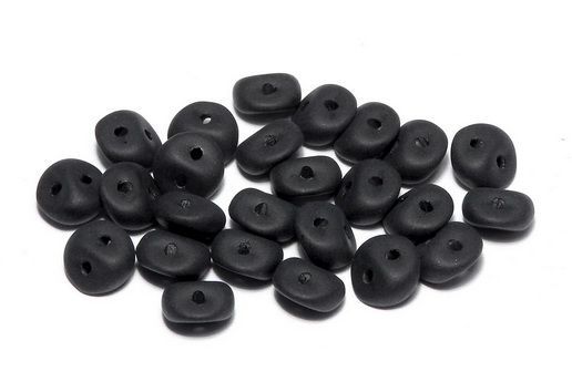 Es-o Bead, 5 mm, Jet Matted-84110