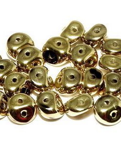 Es-o Bead, 5 mm, Jet Amber Full-23980/26440