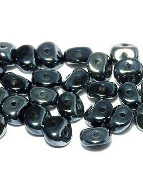 Es-o Bead, 5 mm, Jet Honey Full-23980/23500