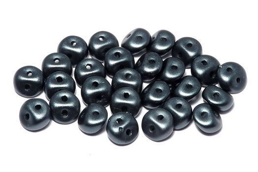 Es-o Bead, 5 mm, Alabaster Pastel Dark Grey-25037