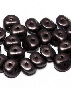Es-o Bead, 5 mm, Alabaster Pastel Dark Brown-25036
