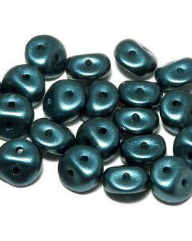 Es-o Bead, 5 mm, Alabaster Pastel Petrol-25033