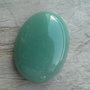 Cabochon aventurin verde, 40x30 mm