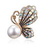 Brosa fluture cristale