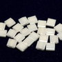 Miyuki Tila Beads, 5x5 mm, Antique Ivory Pearl Ceylon-0592