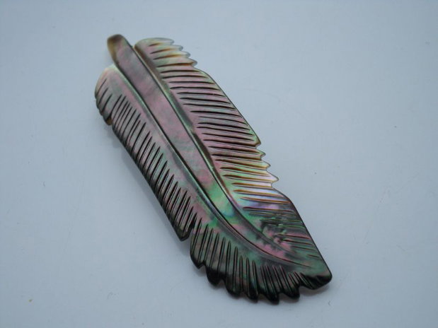 Pandant frunza shell