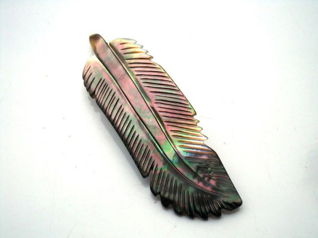 Pandant frunza shell