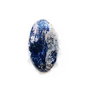 Cabochon  Sodalit  natural - oval -  [ SOL2 ]