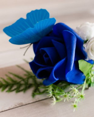 Floare de piept handmade