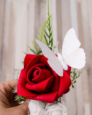 Floare de piept handmade