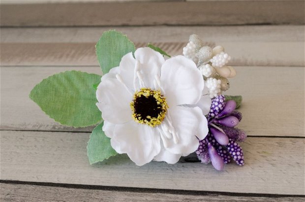 Floare de piept handmade