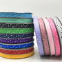 K0486 - (4,5m) Panglica ripsata/grosgrain, aspect matasos, diferite culori, stelute, 15mm