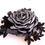 Brosa/Aplicatie pentru rochie/Flori textile