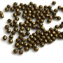Distantiere  bronz fatetate . Margele bronz