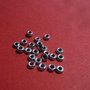 Donnut mice din argint .925 rodiat aprox 2x4 mm
