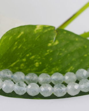 Acvamarin fatetat 6-6.5mm (0.5sir)