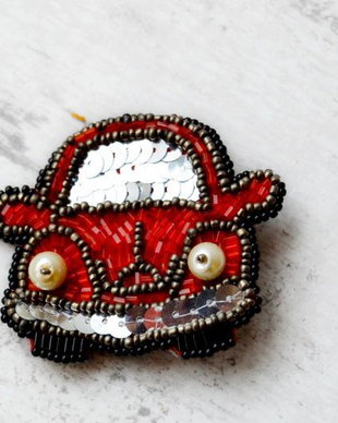 Brosa- High speed red car