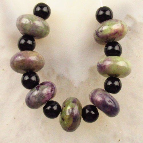 Charoite rondele 10x5 mm