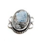 Conector Quartz turmalinat  in rama argintata