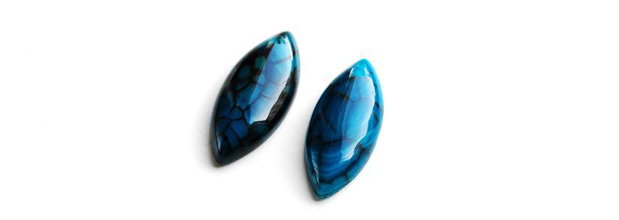 Agate marchiza - 2 buc
