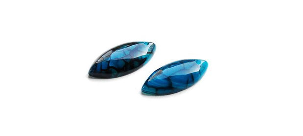 Agate marchiza - 2 buc