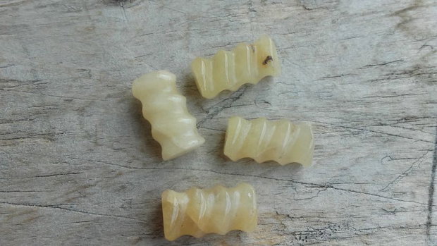 Jad galben, tubulet spiralat 20 mm