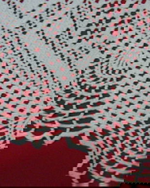 Perdeluta crosetata bumbac