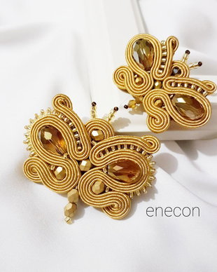 Set brose soutache, mama si fiica