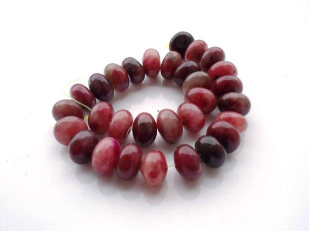 Agate -rondele 9x5 mm